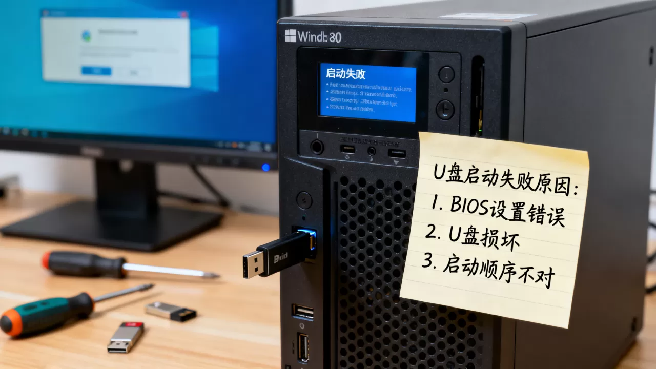 Win10服务器U盘启动失败是什么原因,怎么解决? Win10服务器U盘启动失败是什么原因,怎么解决?