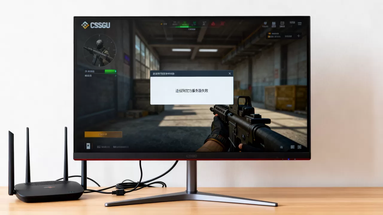 csgo链接到任意官方服务器失败怎么回事 csgo链接到任意官方服务器失败怎么回事