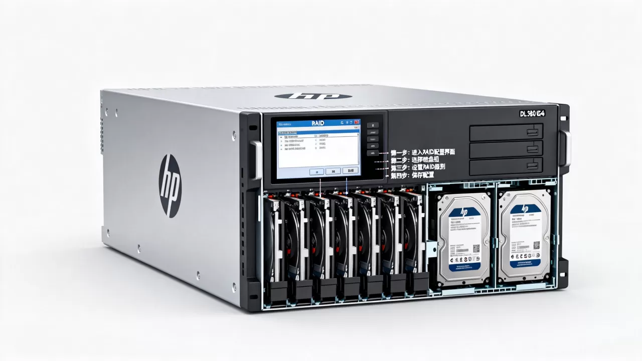 hp服务器dl380eg8怎么做raid?,步骤是什么? hp服务器dl380eg8怎么做raid?,步骤是什么?
