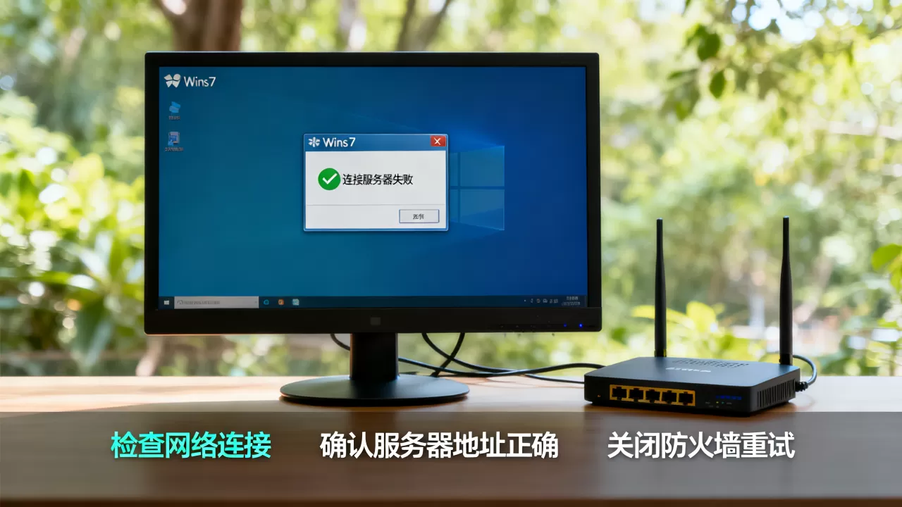 Win7软件连接服务器失败如何解决,原因是什么 Win7软件连接服务器失败如何解决,原因是什么