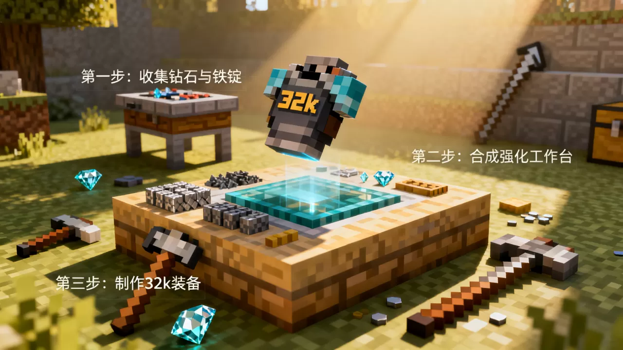 我的世界网易版服务器怎么造32k,有什么技巧 我的世界网易版服务器怎么造32k,有什么技巧
