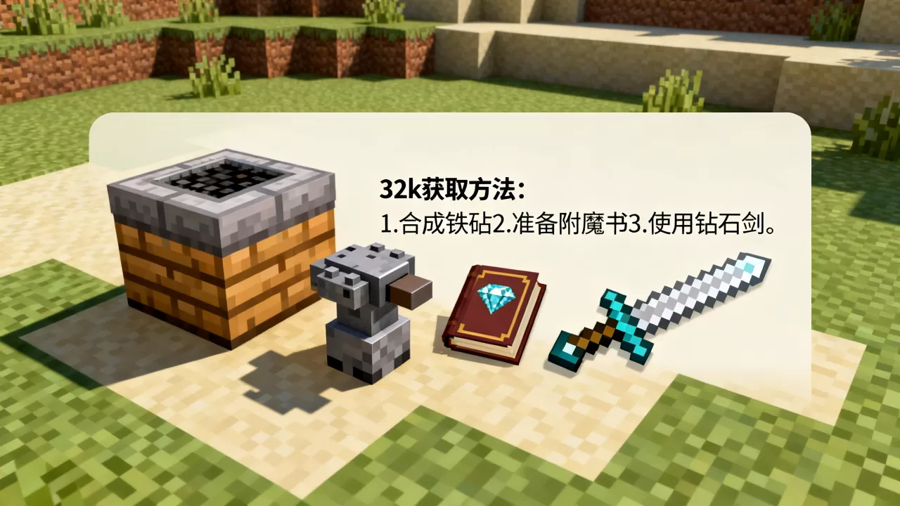 我的世界服务器中如何获得32k,32k获取方法有哪些。 我的世界服务器中如何获得32k,32k获取方法有哪些。