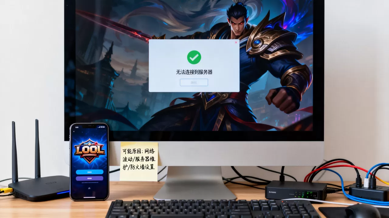 LOL中连接不上游戏服务器错误怎么解决,是什么原因造成的? LOL中连接不上游戏服务器错误怎么解决,是什么原因造成的?