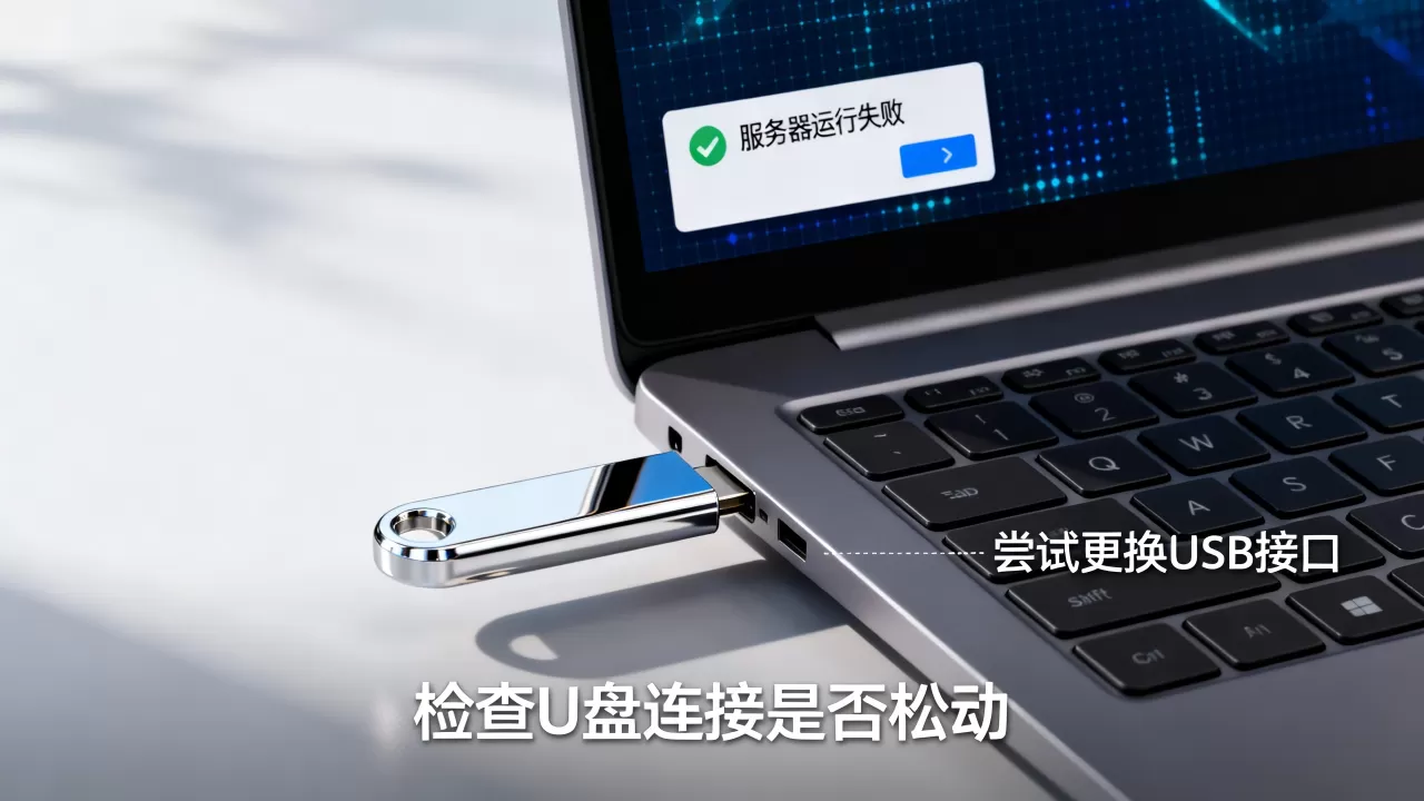 为什么U盘视频打开显示服务器运行失败?,怎么解决 为什么U盘视频打开显示服务器运行失败?,怎么解决