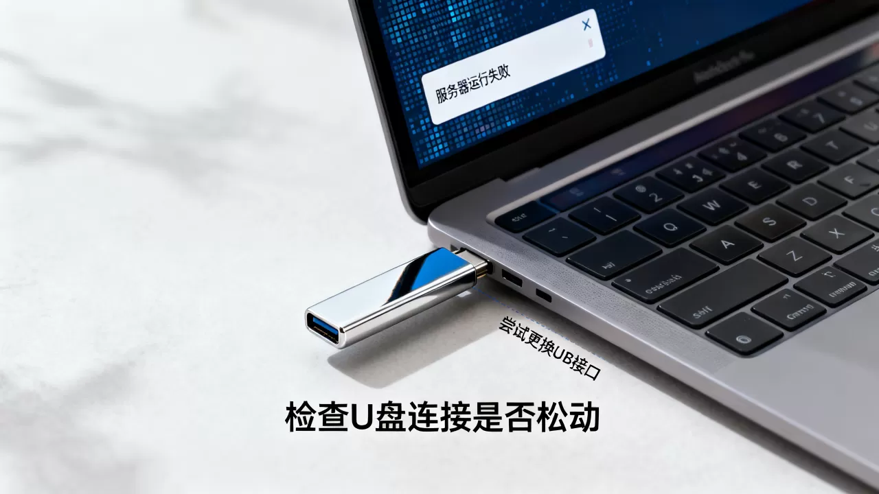 为什么U盘视频打开显示服务器运行失败?,怎么解决 为什么U盘视频打开显示服务器运行失败?,怎么解决