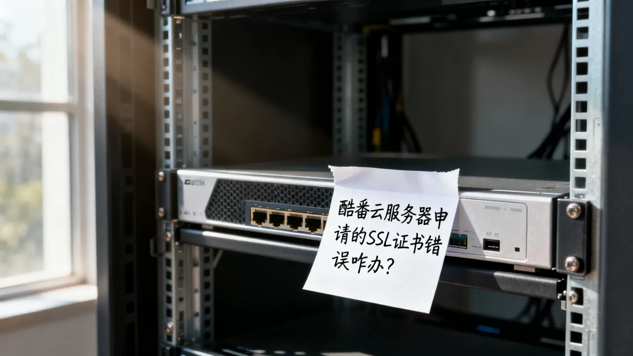 酷番云服务器申请的SSL证书错误咋办?,SSL证书错误怎么办 酷番云服务器申请的SSL证书错误咋办?,SSL证书错误怎么办