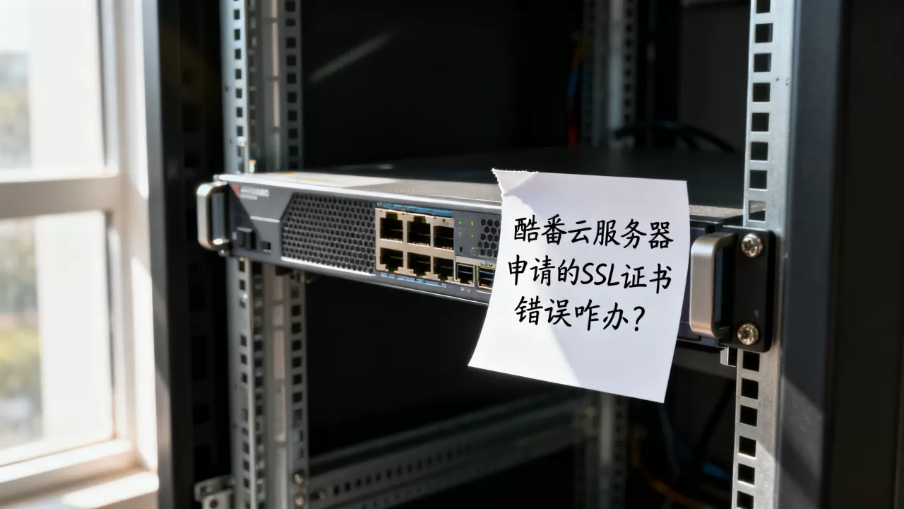 酷番云服务器申请的SSL证书错误咋办?,SSL证书错误怎么办 酷番云服务器申请的SSL证书错误咋办?,SSL证书错误怎么办