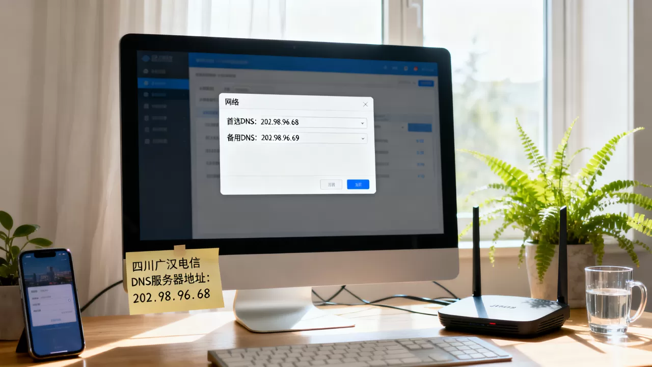 四川广汉电信DNS服务器地址是多少?,怎么设置? 四川广汉电信DNS服务器地址是多少?,怎么设置?