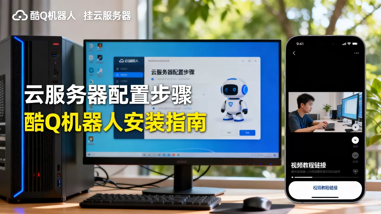 怎么把酷Q机器人挂到云服务器,有视频教程吗? 怎么把酷Q机器人挂到云服务器,有视频教程吗?