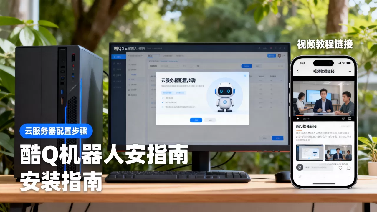 怎么把酷Q机器人挂到云服务器,有视频教程吗? 怎么把酷Q机器人挂到云服务器,有视频教程吗?