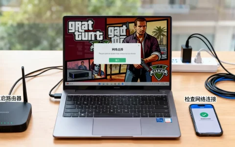 怎么打开GTA5的网络连接服务器，连接失败怎么解决？