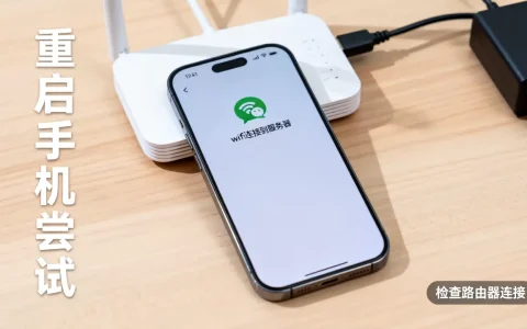 微信提示wifi连接到服务器是怎么回事，怎么解决？