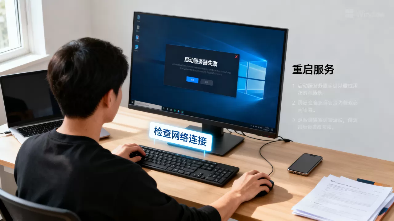 Win10打开启动服务器失败怎么办,启动失败原因是什么? Win10打开启动服务器失败怎么办,启动失败原因是什么?