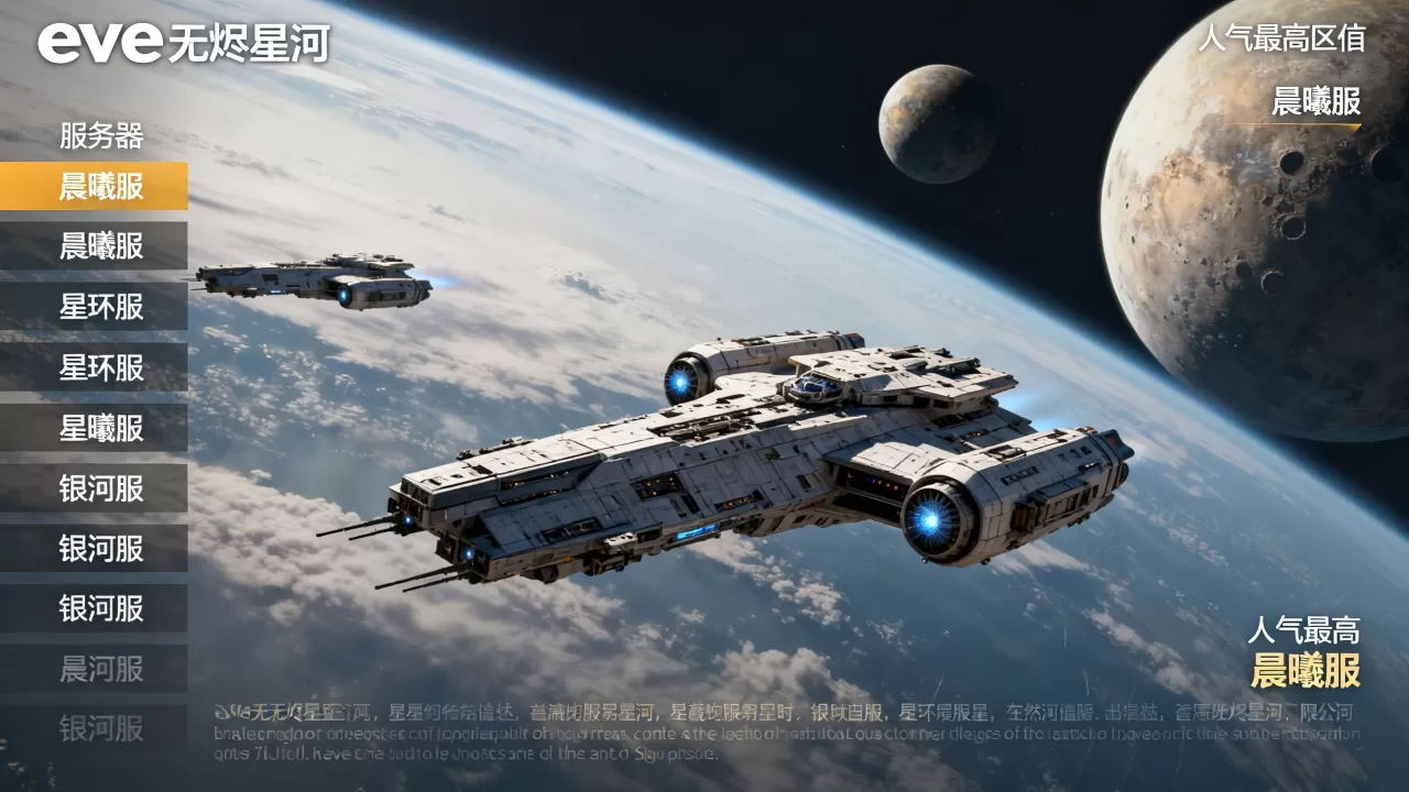 eve无烬星河有哪些服务器,哪个区服人气最高? eve无烬星河有哪些服务器,哪个区服人气最高?