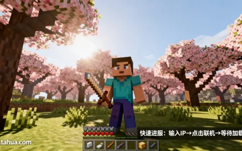 我的世界桃花源服务器IP是什么，怎么快速进服联机