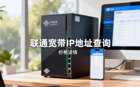 联通宽带服务器IP地址多少钱，怎么查询价格