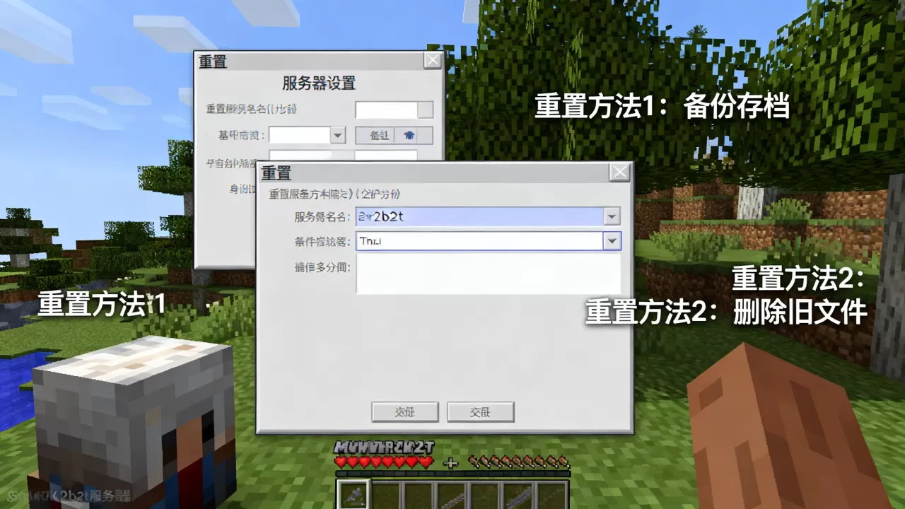 我的世界2b2t服务器如何重置?,重置方法有哪些? 我的世界2b2t服务器如何重置?,重置方法有哪些?