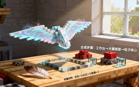 我的世界ec服务器怎么弄脉冲光翼？如何制作