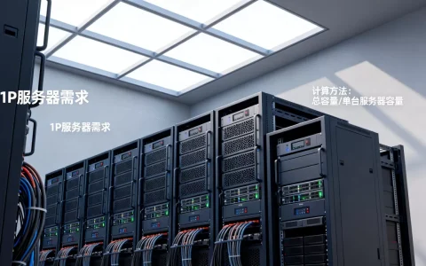 数据中心1P需要多少台服务器？，怎么计算服务器数量？