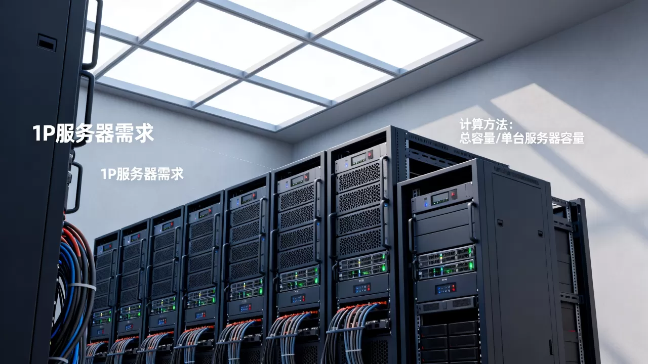 数据中心1P需要多少台服务器?,怎么计算服务器数量? 数据中心1P需要多少台服务器?,怎么计算服务器数量?