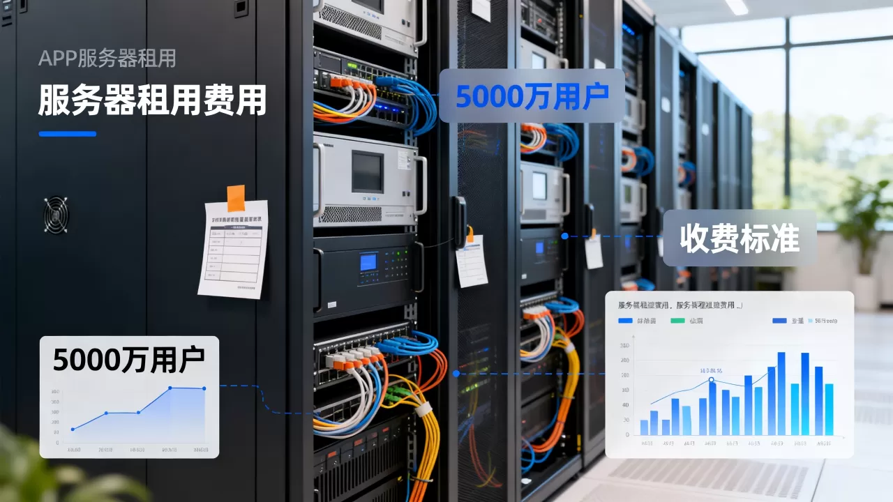 5000万人租app服务器要多少钱,怎么收费? 5000万人租app服务器要多少钱,怎么收费?
