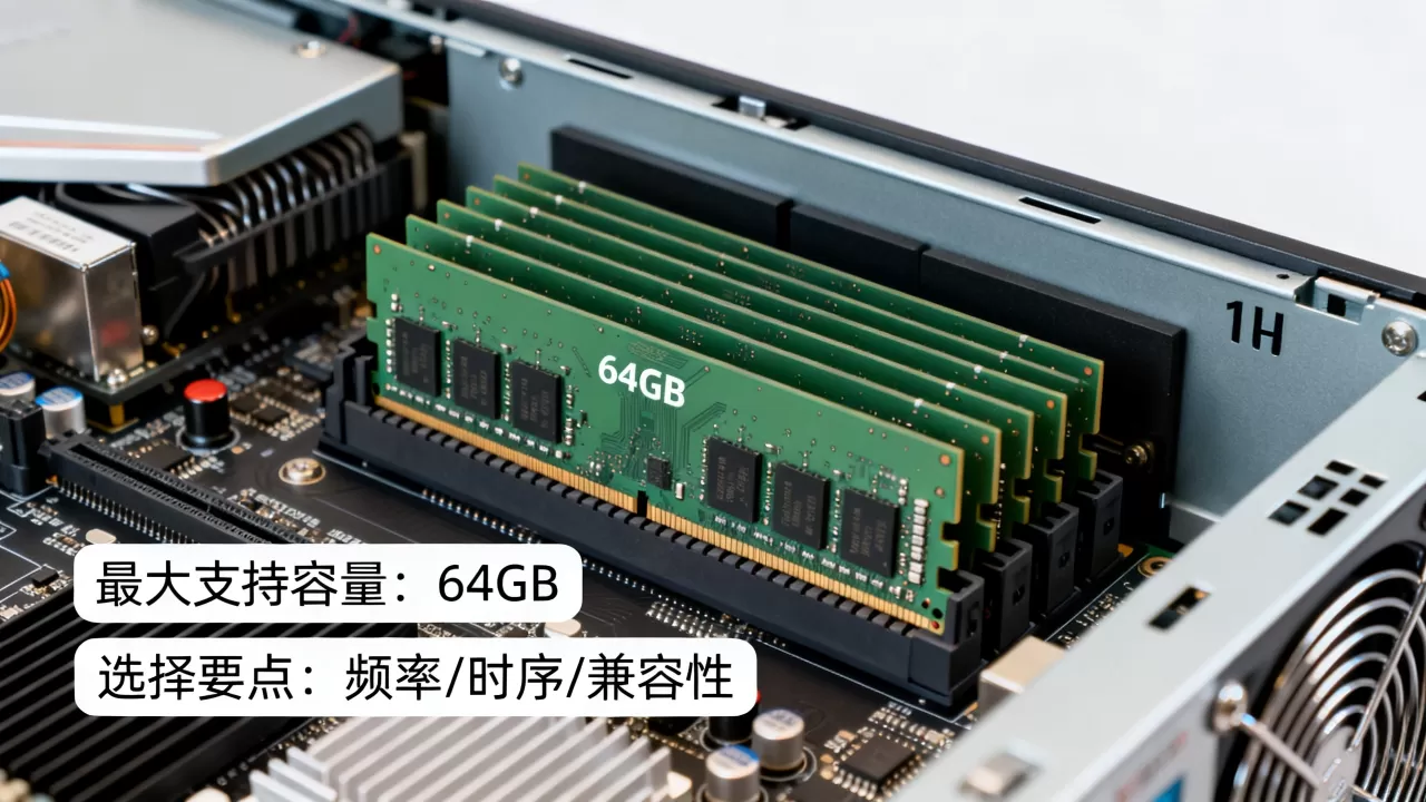 1U服务器内存条最大支持多大容量,怎么选? 1U服务器内存条最大支持多大容量,怎么选?