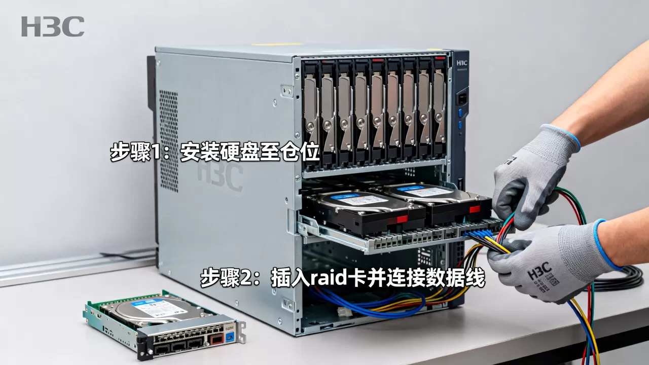 h3c全新的服务器怎么做raid h3c全新的服务器怎么做raid