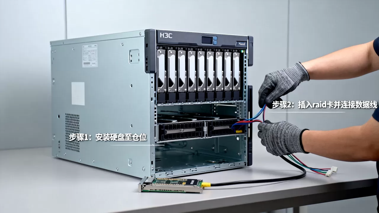 h3c全新的服务器怎么做raid h3c全新的服务器怎么做raid