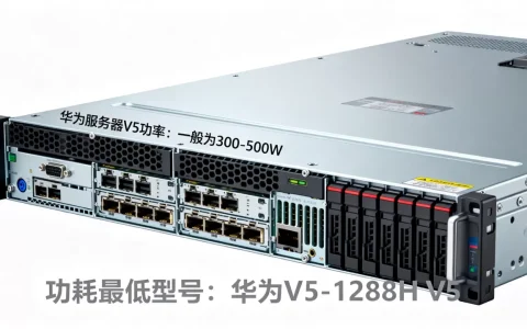 华为服务器V5功率一般是多少？，哪个型号功耗最低？