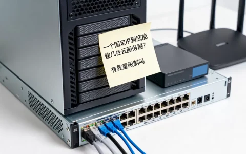 一个固定IP到底能建几台云服务器？，有数量限制吗