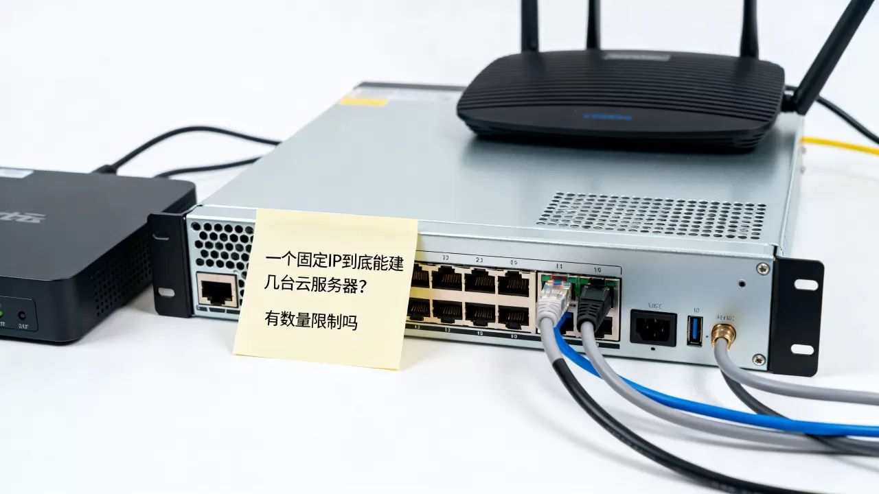 一个固定IP到底能建几台云服务器?,有数量限制吗 一个固定IP到底能建几台云服务器?,有数量限制吗