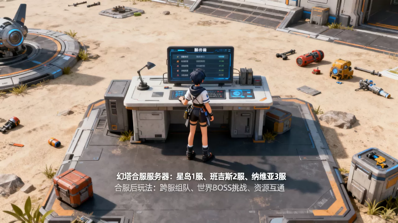 幻塔究竟合了哪些服务器?,合服后怎么玩? 幻塔究竟合了哪些服务器?,合服后怎么玩?