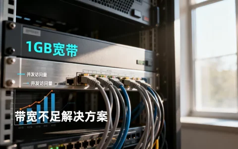 服务器1gb宽带能承受多少人访问，带宽不够怎么解决？