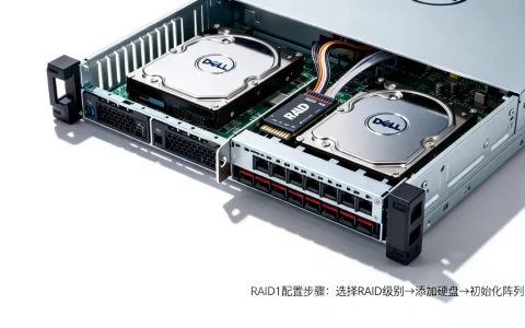 戴尔服务器有RAID卡如何配置RAID1？，RAID1怎么做