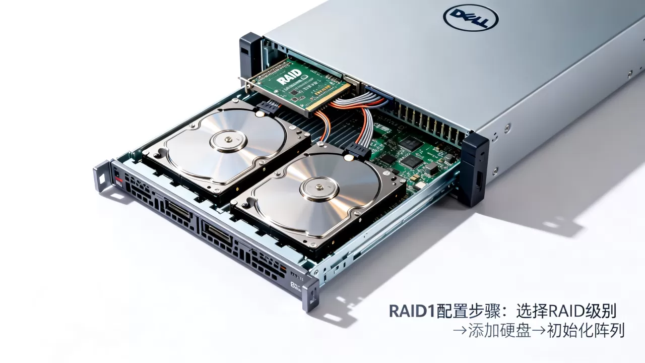 戴尔服务器有RAID卡如何配置RAID1?,RAID1怎么做 戴尔服务器有RAID卡如何配置RAID1?,RAID1怎么做