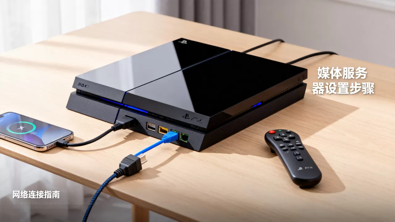 PS4怎么让媒体服务器与网络连接,如何设置 PS4怎么让媒体服务器与网络连接,如何设置