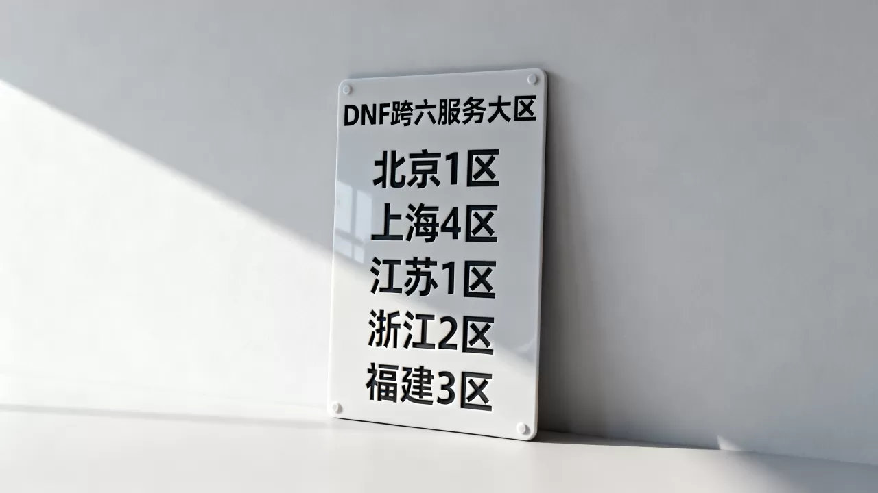 你知道DNF跨六服务器包括哪些区吗?,有哪些大区? 你知道DNF跨六服务器包括哪些区吗?,有哪些大区?