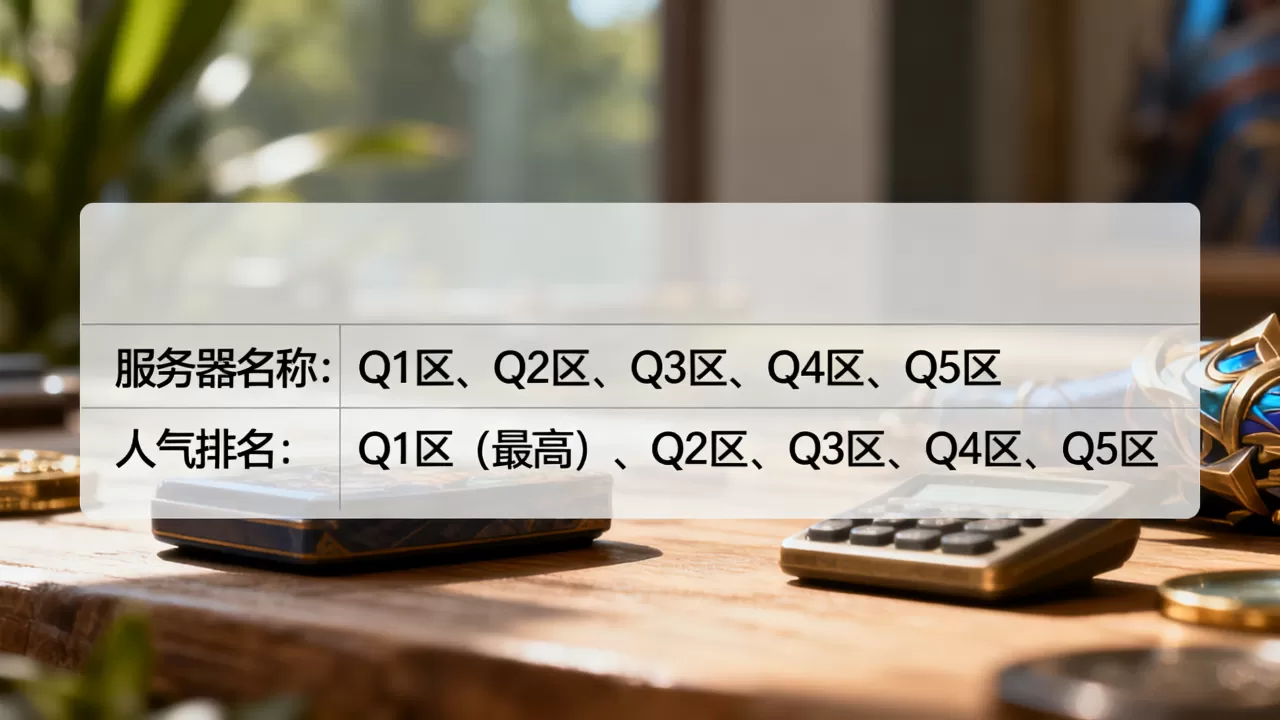 王者荣耀Q区都有哪些服务器,哪个区人气最高 王者荣耀Q区都有哪些服务器,哪个区人气最高