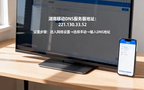 湖南移动DNS服务器地址是多少？，怎么设置？