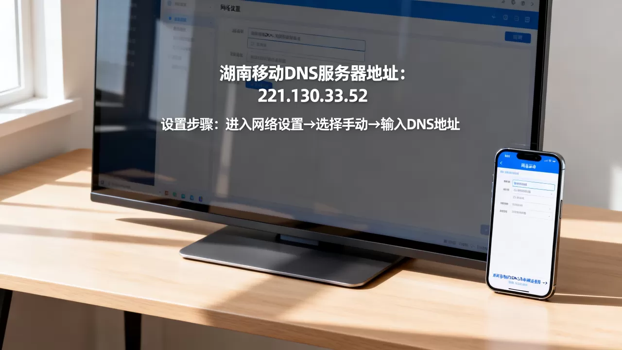 湖南移动DNS服务器地址是多少?,怎么设置? 湖南移动DNS服务器地址是多少?,怎么设置?