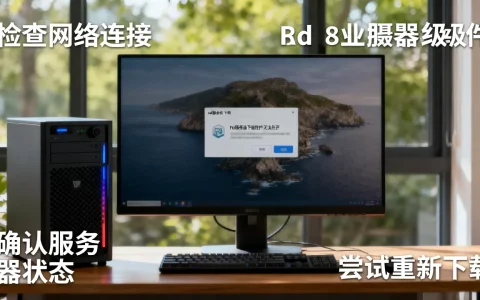 为什么rd服务器下载的软件打不开，怎么解决？