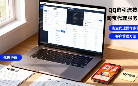 我有QQ群怎么做淘宝代理服务器？，怎么赚钱