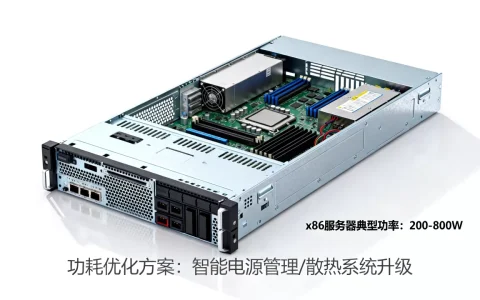 x86服务器功率一般是多少瓦，功耗大怎么解决