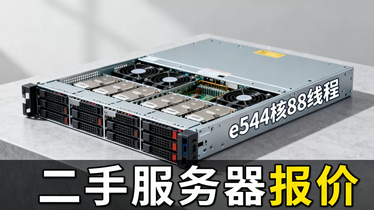 e544核88线程服务器多少钱一台,二手服务器报价? e544核88线程服务器多少钱一台,二手服务器报价?