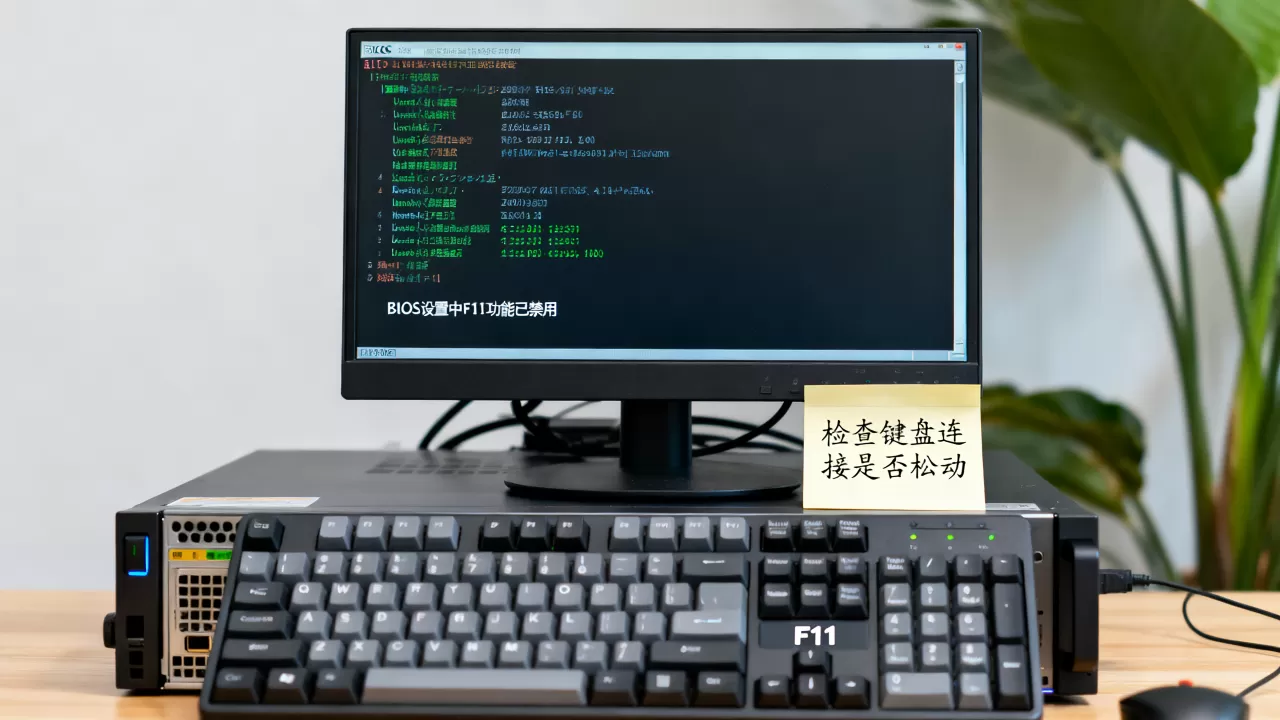 服务器按F11没有反应是什么原因,怎么解决 服务器按F11没有反应是什么原因,怎么解决