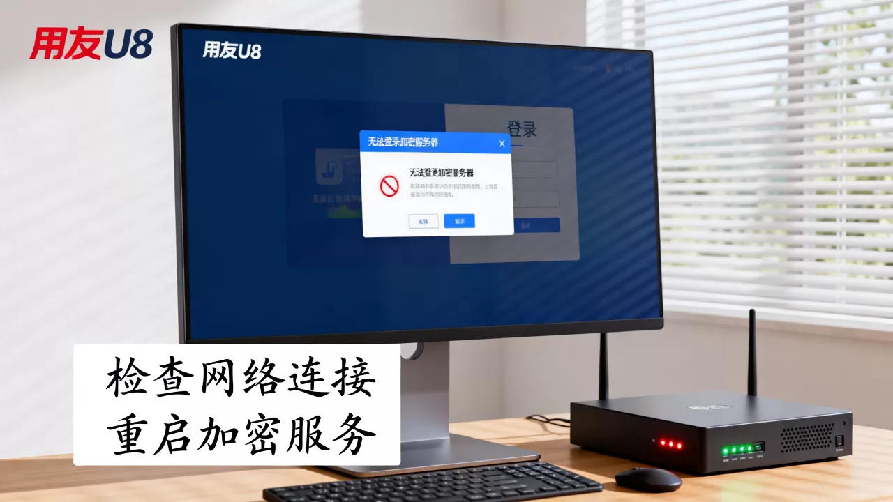 用友U8无法登录加密服务器怎么办?,什么原因 用友U8无法登录加密服务器怎么办?,什么原因