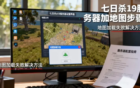 七日杀a19服务器怎么加地图？，地图加载失败怎么办
