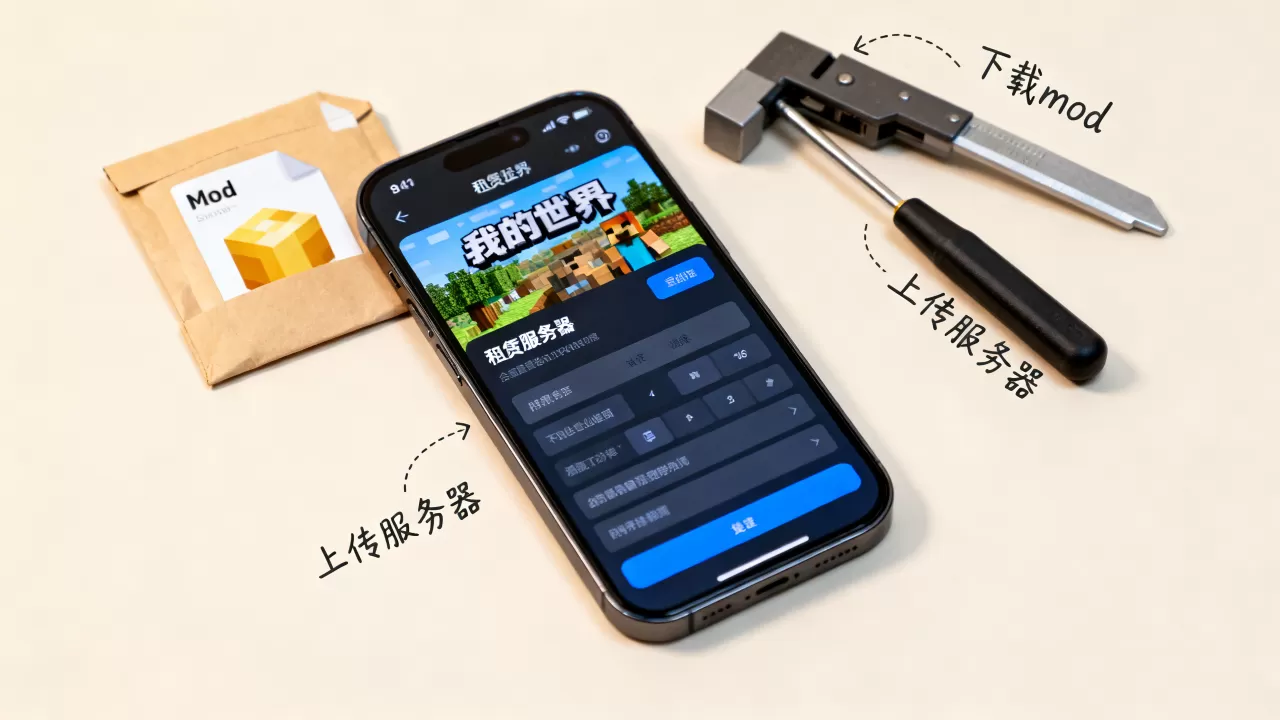 手机网易我的世界租赁服务器能加mod吗?,怎么加mod 手机网易我的世界租赁服务器能加mod吗?,怎么加mod