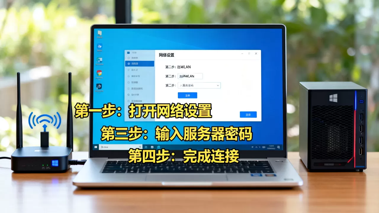 win10怎样添加无线网连接到服务器,有哪些步骤 win10怎样添加无线网连接到服务器,有哪些步骤