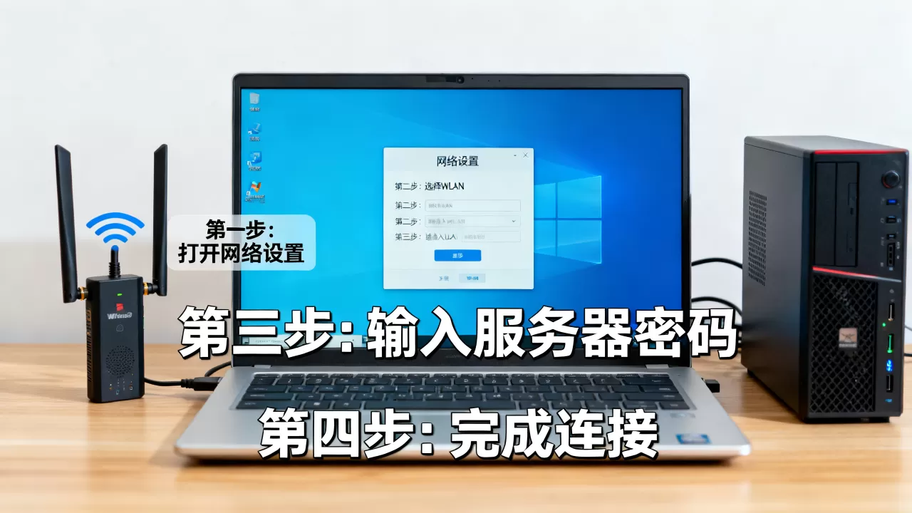 win10怎样添加无线网连接到服务器,有哪些步骤 win10怎样添加无线网连接到服务器,有哪些步骤